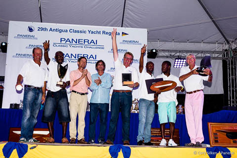 Panerai Prize Giving for the 29th edition of Antigua Classics