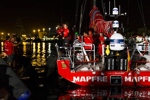 Seven Volvo Ocean Race crews arrive in Alicante ready to take on the ...