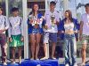 L'intero podio ai velisti del Windsurfing Club Cagliari vincitori delle Super Series Nacra 15 in Ungheria