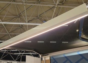 OPAC svela Rolling Sun Awning, al Metstrade  presentata l'ultima soluzione ombreggiante per yacht di lusso