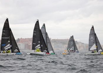 Global Team Race Regatta: day 2:  meteo proibitivo, Corinthian al primo posto