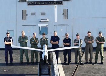 La Marina Militare studia la nave porta-droni ''Sciamano'' 