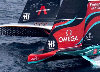 Louis Vuitton 37^ America's Cup: Emirates Team New Zealand si porta sul 3-0 nell'unica regata disputata