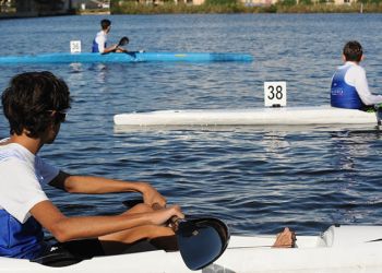 Trofeo canoa LNI-FICK 2024: gli atleti della Lega Navale Italiana si sfidano sul Lago di Paola a Sabaudia