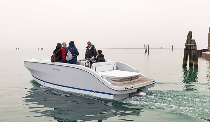 HARMO di Yamaha Motor, l'innovativo sistema di propulsione elettrica su  Capoforte SQ240i: le immagini della prova a Murano - Barche Green - NAUTICA  REPORT