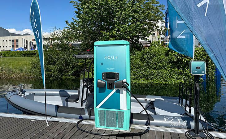 Aqua superPower presenta AquaLink per una ricarica senza interruzioni delle imbarcazioni elettriche al Salone Nautico di Venezia