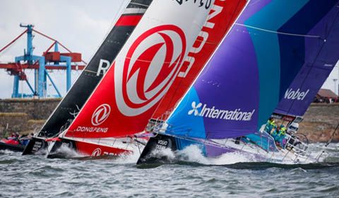 Early advantage to Dongfeng Race Team on critical final leg of Volvo Ocean Race