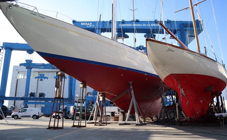 Le barche classiche ai Cantieri Navali di La Spezia