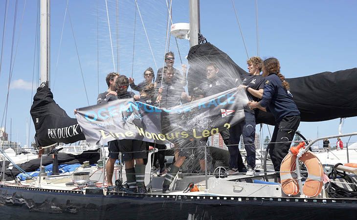 Ocean Globe Race: Marie Tabarly sul suo Pen Duick VI vince la terza tappa del Mcintyre OGR