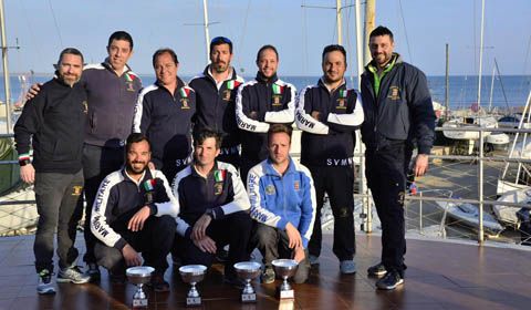 Il J24 La Superba vince il 44° Invernale di Anzio e Nettuno, J24 Enjoy 2 il Trofeo Lozzi.