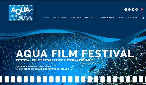 ''Aqua Film Festival'', terza edizione a Roma