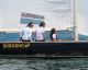 Barca d’epoca ed equipaggio femminile: partita la stagione velica di Rabicano del 1967, portacolori del Museo della Barca Lariana 