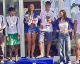 L'intero podio ai velisti del Windsurfing Club Cagliari vincitori delle Super Series Nacra 15 in Ungheria