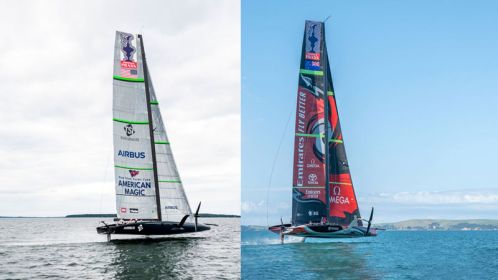 America's Cup 2021 - One class, two different designs ...