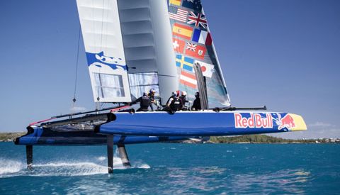 America's Cup - Cutting-edge Foiling Catamaran Arrives In 